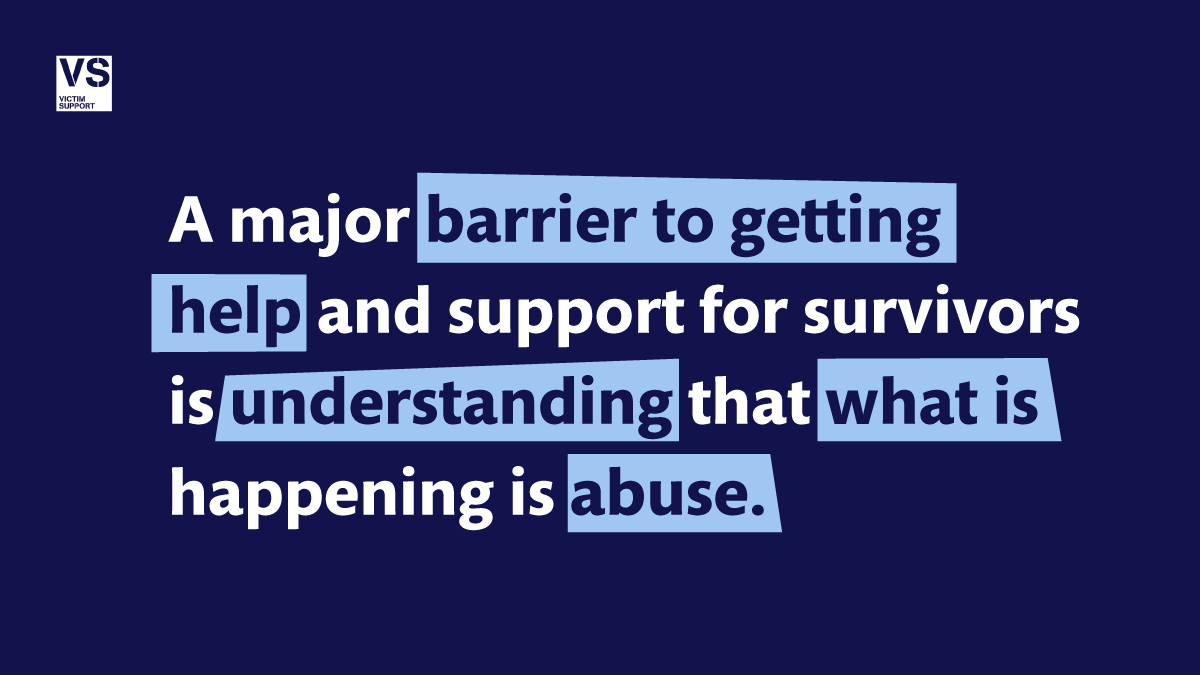 VS_AvonSomerset's tweet photo. Not sure if what you’re experiencing is abuse? Want someone to talk to? Victim Support is partnering with #NextLinkPlus to offer free, confidential and independent advice to male victims of #domesticabuse. 
VS📞 08 08 16 89 111 
NL 📞 0123456789 https://t.co/O4CrCmyLWG