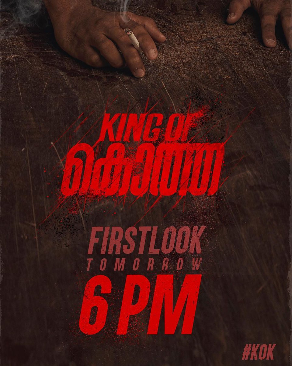 MovieMaxMedia's tweet photo. #KingOfKotha First Look Tomorrow 🔥🔥🔥 https://t.co/9jgg2jYLDE