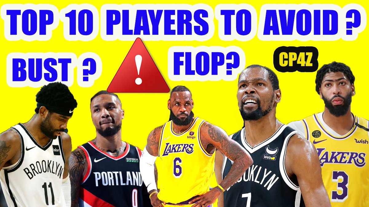 cp4zee's tweet photo. NBA Fantasy Basketball Top 10 Players to potentially Avoid Drafting 2022-2023

Watch Video Here:

https://t.co/jt5drtD7Bl

#NBA #NBAFantasy #fantasybasketball #fantasybasketball2022 #nbadfs #dailyfantasysports #nbadraft #FantasySports #sportsbetting #sportsbettingtips https://t.co/i1FrVrJ2Gc