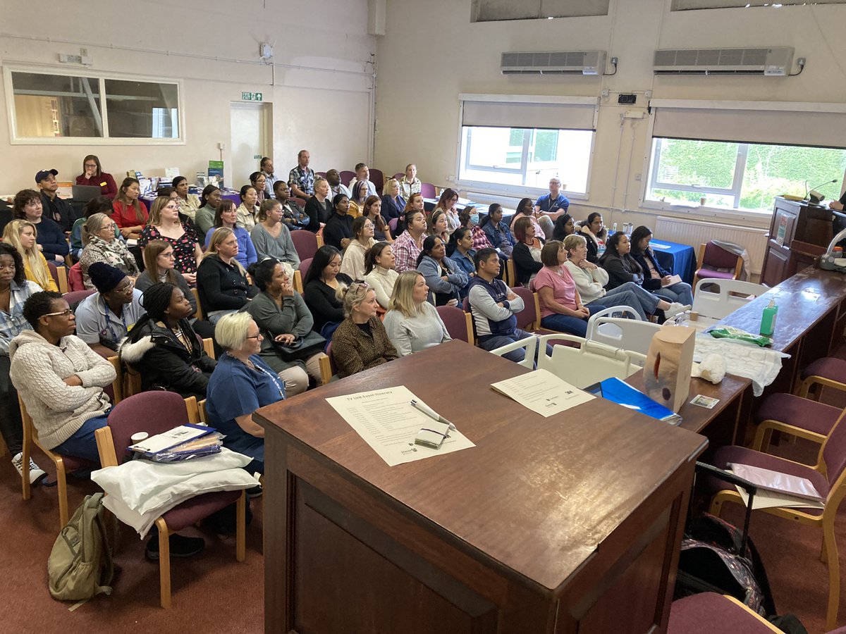 franking1974's tweet photo. Delighted with the turn out for the Tissue Viability link nurse day #fundamentalsofcare #StrongerTogetherinanet https://t.co/ttNjmiKBCK