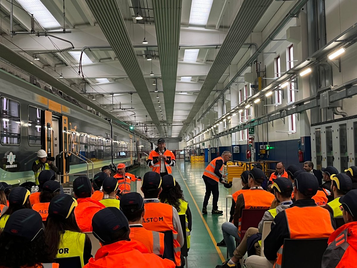 Alstom's tweet photo. #DYK that there is an EHS World Cup at Alstom? This programme recognises the best EHS (Environment, Health &amp; Safety) performance, focusing on leading indicators. 🏆 
The prize for the first edition went to our Savigliano site in Italy. Congratulazioni! 
https://t.co/zqCv761J7j https://t.co/95VVniUjRI