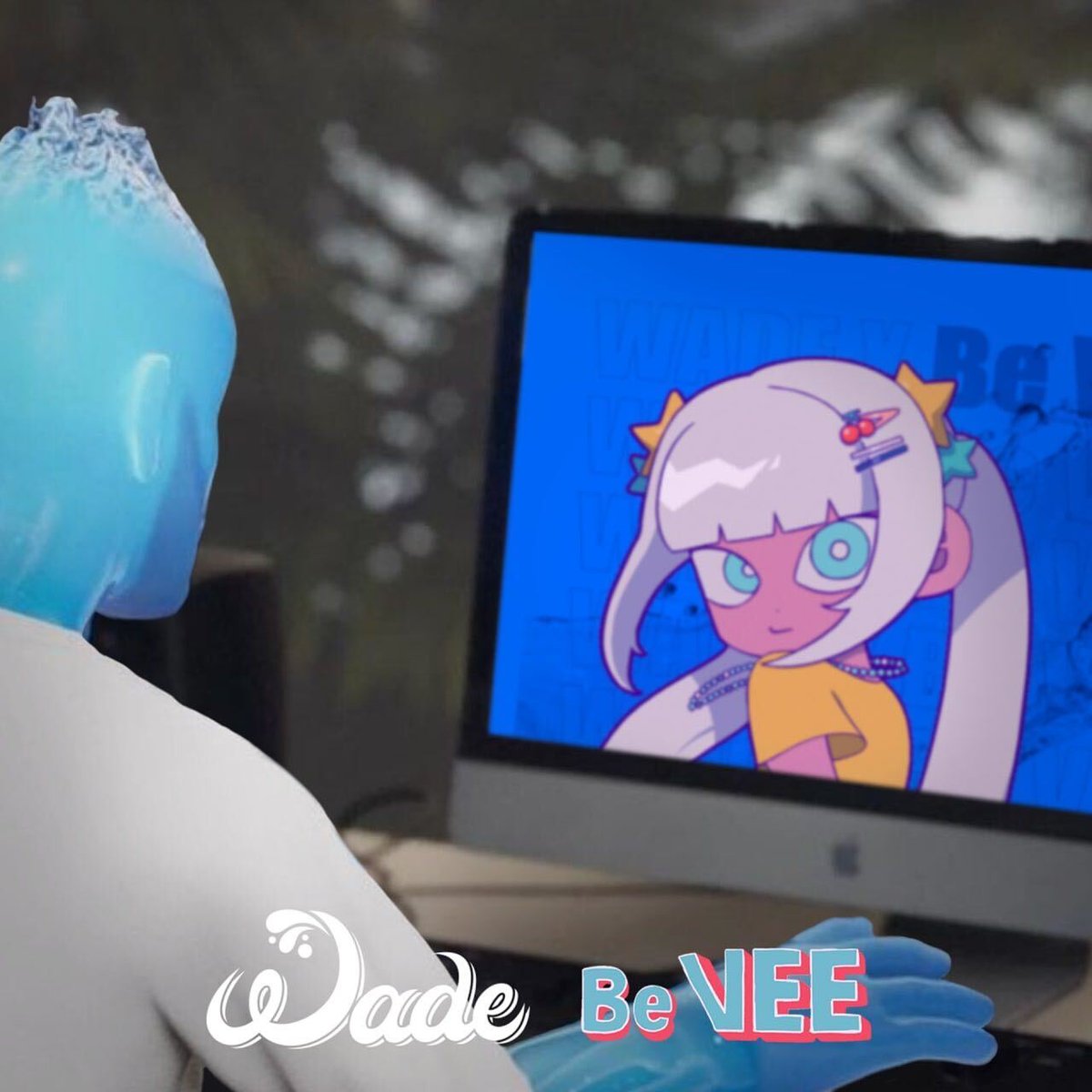 Wade is a DJ and is joining Summer's pool party!
He will be bringing wavy vibes🌊 and great tunes to the party. Vee ready to throw some moves🕺🕺

Follow <a href="/BeVEENFT/">Be VEE | FREE MINT→ SOLD OUT</a>
Like, RT and comment to vee on the WL