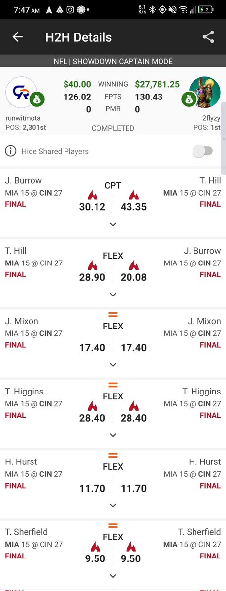 jaynucci's tweet photo. @GrimReaperDFS Almost GRsports https://t.co/DzjA97ZblR
