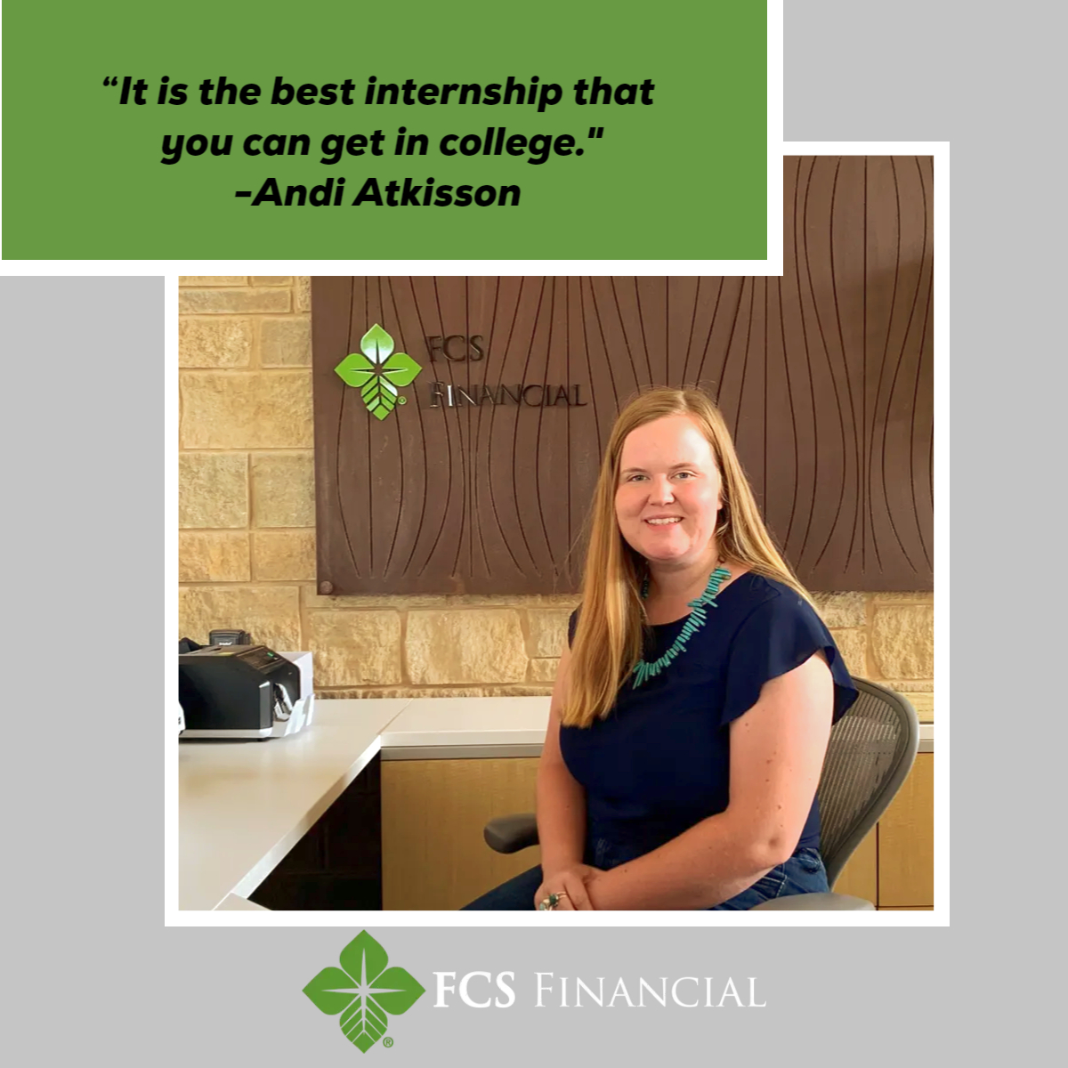 FCSFinancial's tweet photo. FCS Financialsโ internship program has been a valuable way for college students to gain experience in the agriculture industry while allowing FCS Financial to discover new talent.
Read more about those who have gone from #InterntoEmployee. https://t.co/WDJ4J8h7pP
#FarmCredit https://t.co/HB2DVc4DCh