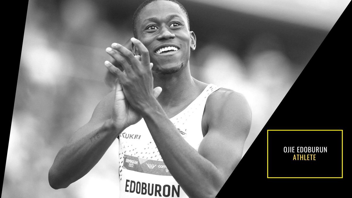 VOICED_01's tweet photo. @ojie_edoburun ran the anchor leg as England defended their Commonwealth title in the men’s 4 x 100m. He reminisces on this moment and shares how a school visit to @LeeValleyAC reinforced his interest in athletics.

https://t.co/U5L8WYFLs2 https://t.co/7gF7RUSW1O