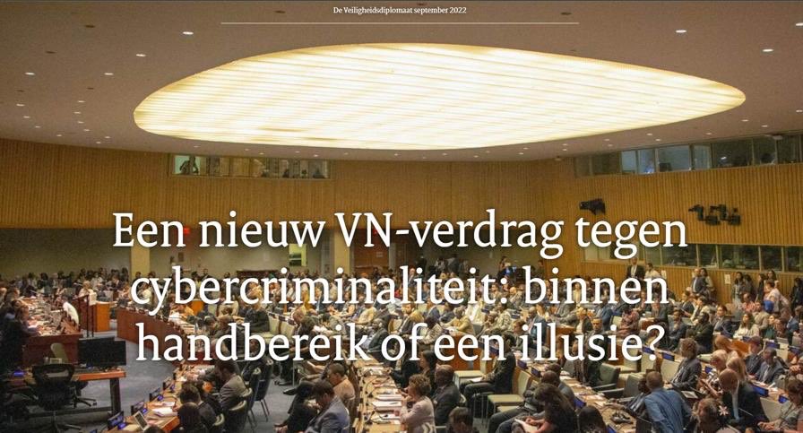 Is een nieuw VN verdrag over cybercrime een illusie of toch binnen handbereik? Lees het in de nieuwe VN-editie van de #Veiligheidsdiplomaat 👉 magazines.rijksoverheid.nl/bz/veiligheids… <a href="/MinBZ/">Ministerie van Buitenlandse Zaken</a> #ransomware #cybercrime #cybersecurity