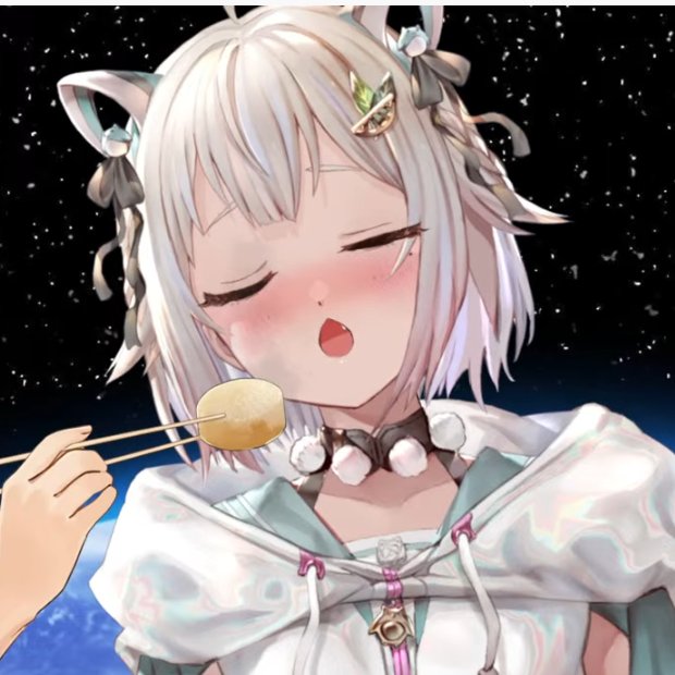 1girl closed eyes chopsticks open mouth blush animal ears food  illustration images