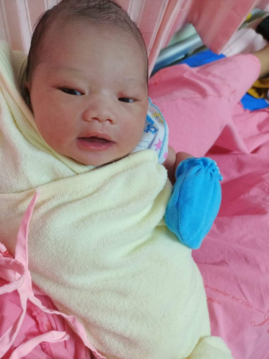 daophon's tweet image. เบบี๋ตัวน้อยขอให้แข็งแรงโตไวๆนะ