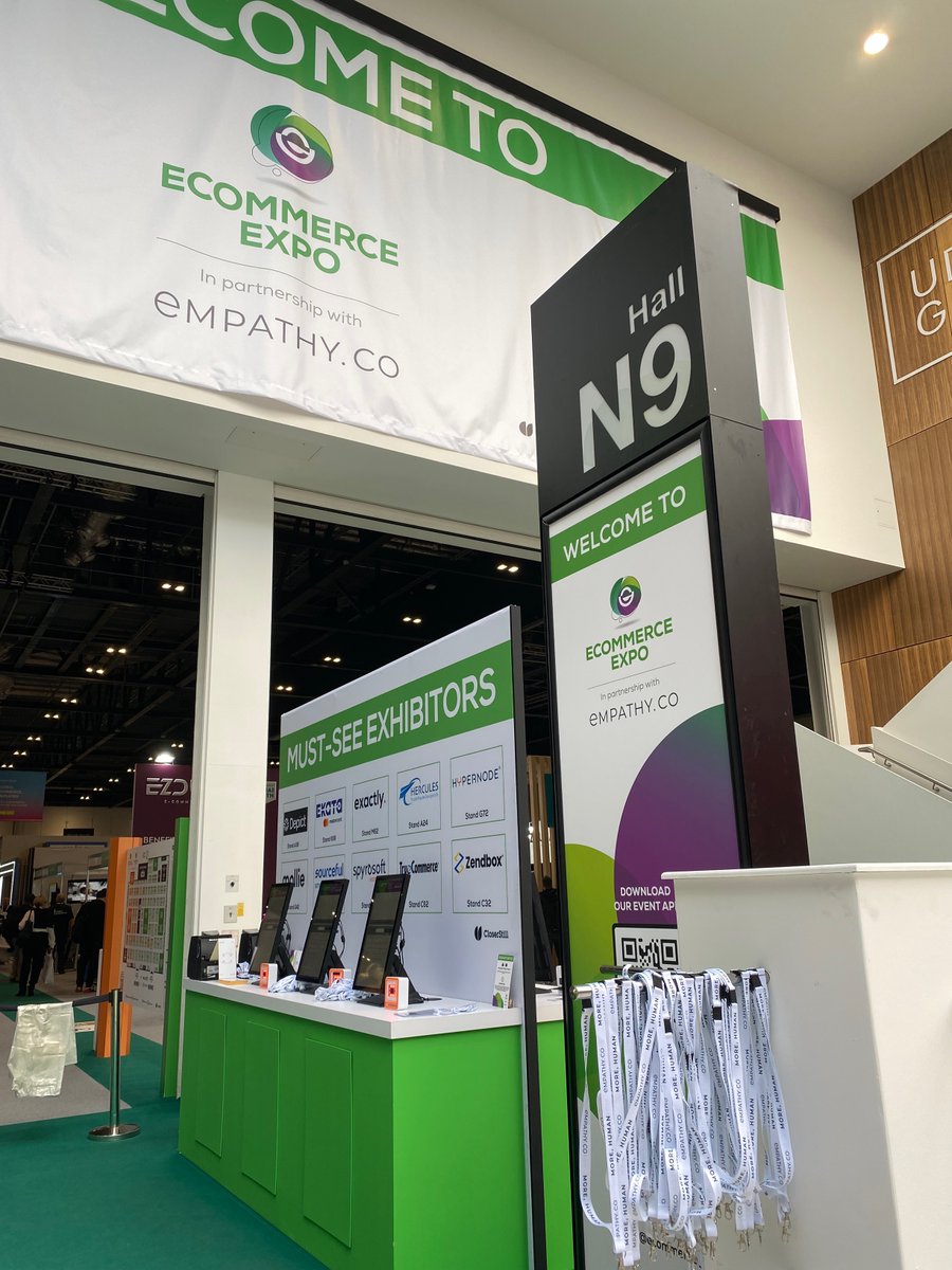 Linney1851's tweet photo. Yesterday, we attended @ecommerceexpo and @tfm_event to get the latest innovations in the ecommerce and martech space. We listened to lots of great talks on topics across AI customer-journey-mapping, the future of commerce and working with influencers.
#tfm22 #ECE2 https://t.co/Nr5By8WAHu