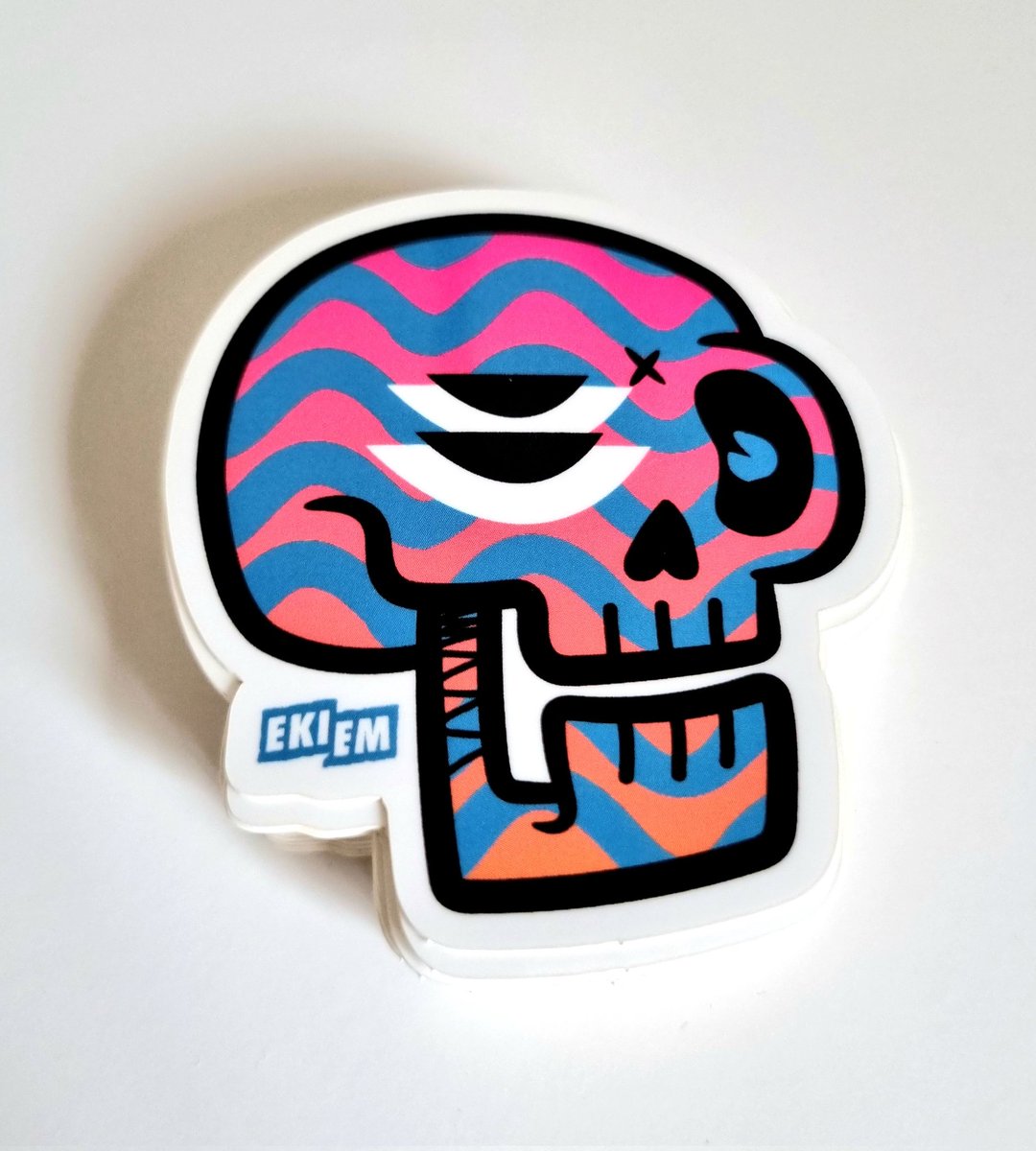 New skull colorway! #Stickers