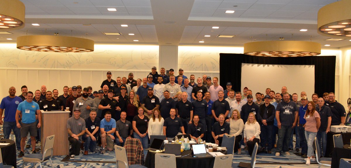 NuFlow Summit 2022 - What a #team, What a week! 

#NuFlow #WeFixPipes #CIPP #Pipelining #trenchless #trenchlesstechnology #pipe #piperepair #sewer #Sewerrepair #plumbers #plumbinglife