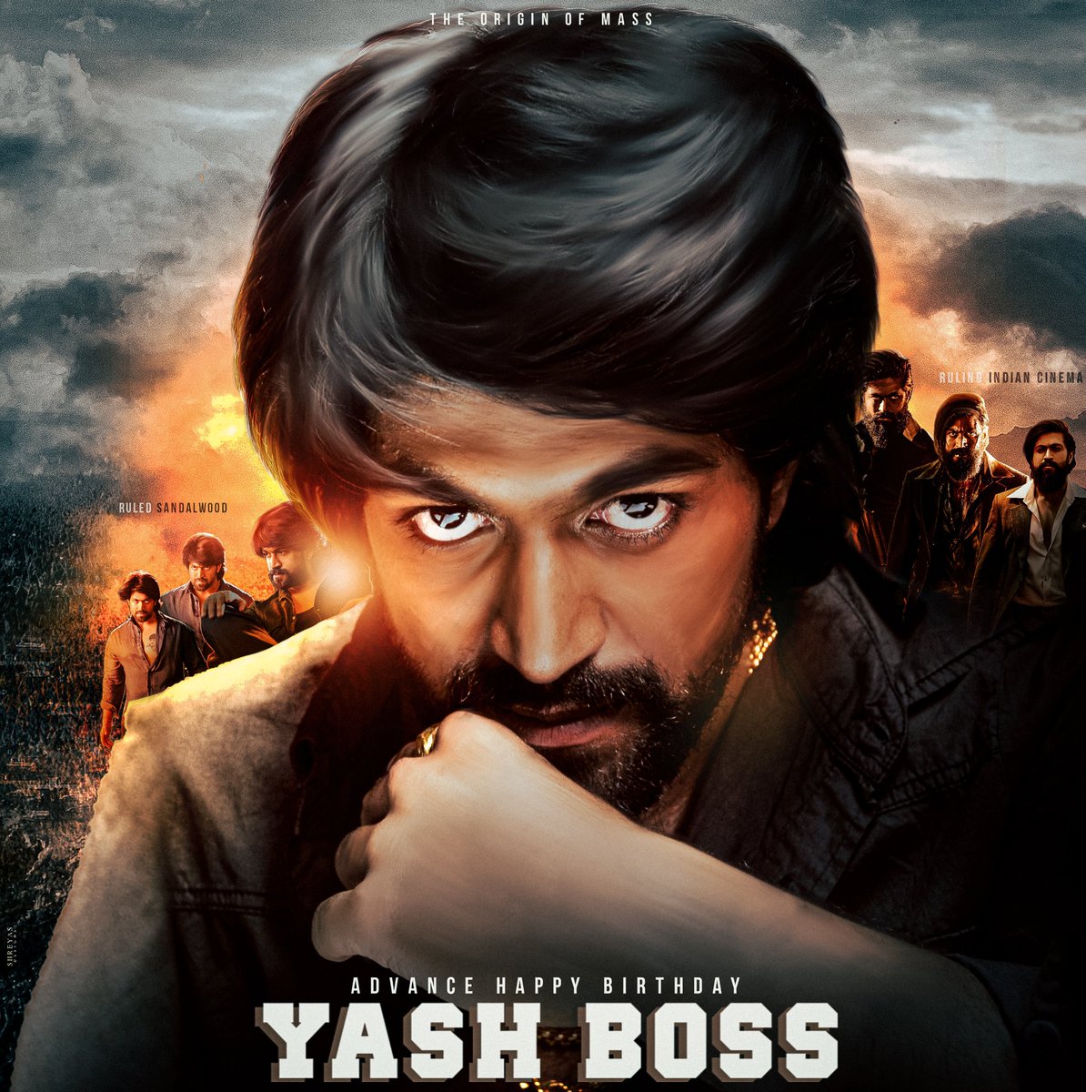YashTrends's tweet photo. Here is the CDP to celebrate advance birthday 💥

" Pioneer OF KFI YASH BOSS "

#SovereignYASHBdayin100D
 #Yash19 #YashBOSS @TheNameIsYash https://t.co/F2JC271xRn