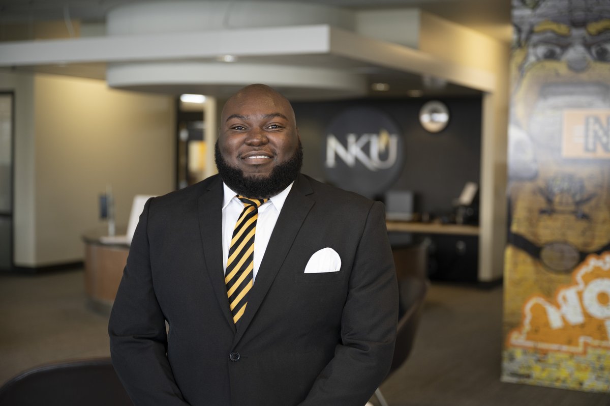 NKUMagazine's tweet photo. “I’m proud to know that I’ve been a part of helping [students] understand what they value, how that aligns with the university’s values and how they can move forward in attaining a degree.”

Read more about
Javance Sinclair II &amp; @NKUSCRA: https://t.co/iStt9zmLxw https://t.co/iyOPtvPb6s