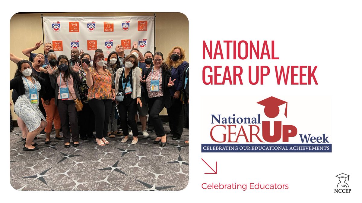 edpartnerships's tweet photo. On the final day of National #GUweek we are celebrating YOU! GEAR UP Educators are the foundation of GEAR UP and the reason why #GEARUPworks https://t.co/vza04pCxGr