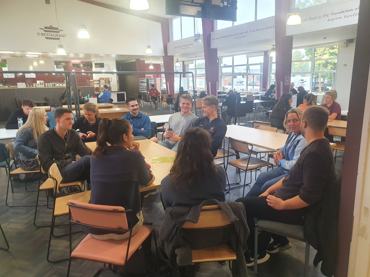 CAWR_CMU's tweet photo. Great turn out today! Nice to see some familiar and new faces today at our ECC café. If you are an early career resercher and you are interested in joining us email jwalklett@cardiffmet.ac.uk https://t.co/3sCnx2qqDv