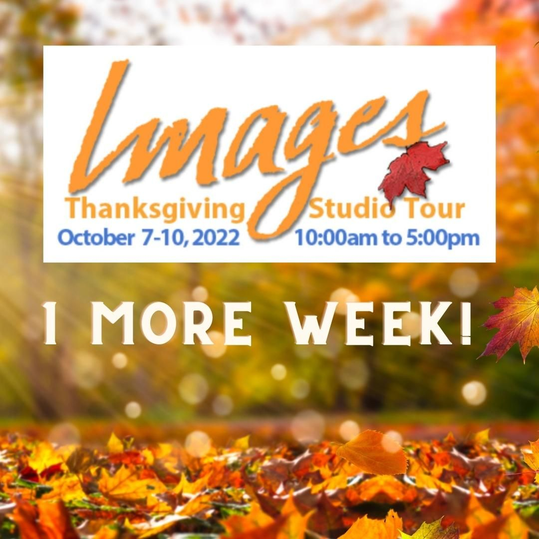 Images_Tour's tweet photo. One More Week To Go! Images Thanksgiving Studio Tour
October 7th-10th, 2022 10:00 am to 5:00 pm

https://t.co/MTfYjQrMnX #imagesthanksgivingstudiotour #canadianart #ontarioartists #horseshoevalley #oromedonte #orillia #imagestour #barrie #experiencesimcoecounty #YourEscapeSta https://t.co/T42XzEtb5b