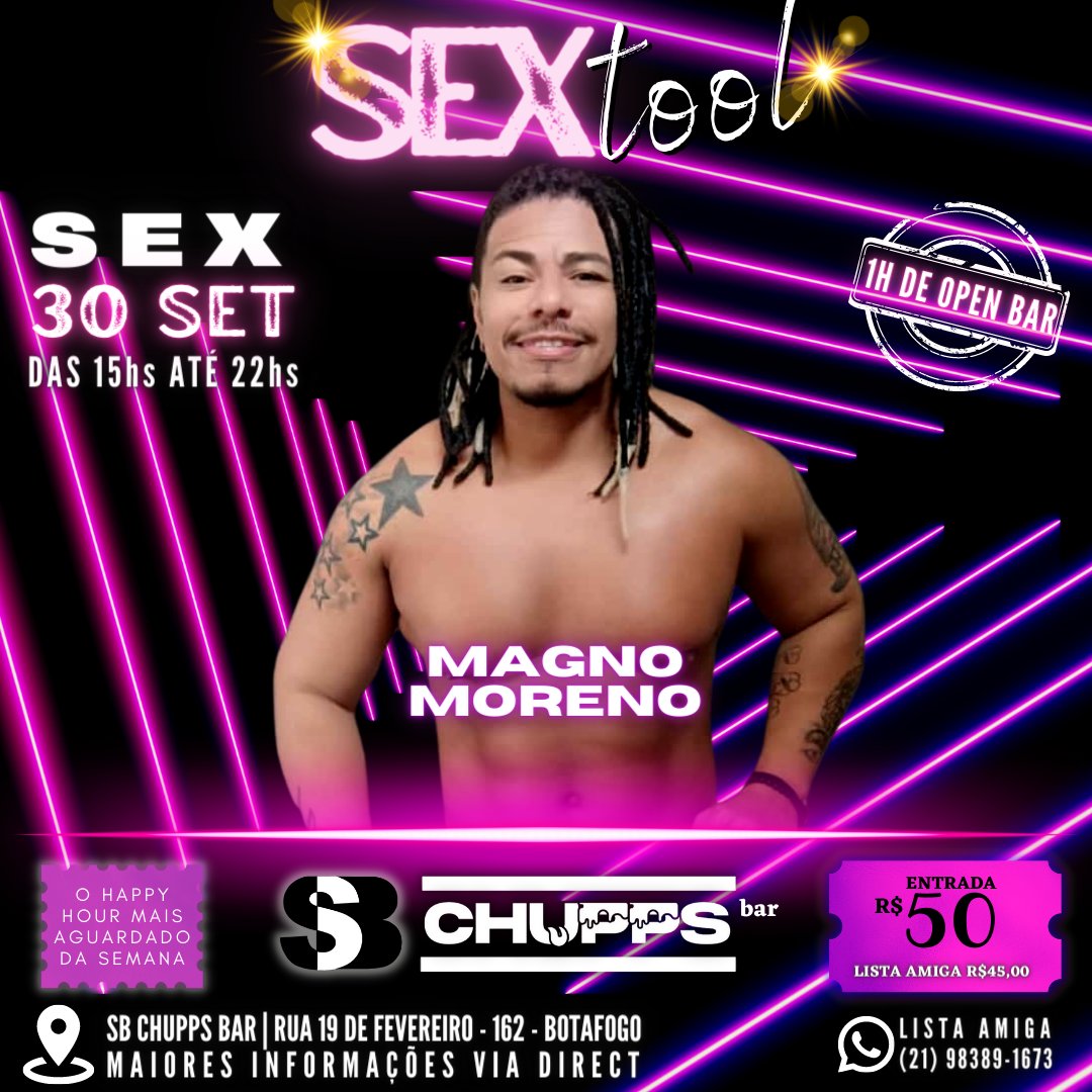 FOTO OFICIAL
SORTEIOOOO 
VENHA PRA SB HOJE COM ENTRADA VIP. DA UM RT NESSE TWEET E VOCÊ JÁ ESTARÁ CONCORRENDO. SERÃO DOIS SORTEADOS PARA HOJE 30/09/2022. O RT VALE ATÉ ÀS 16HS RESULTADO A PARTIR DAS 16HS. VEEMMM!!