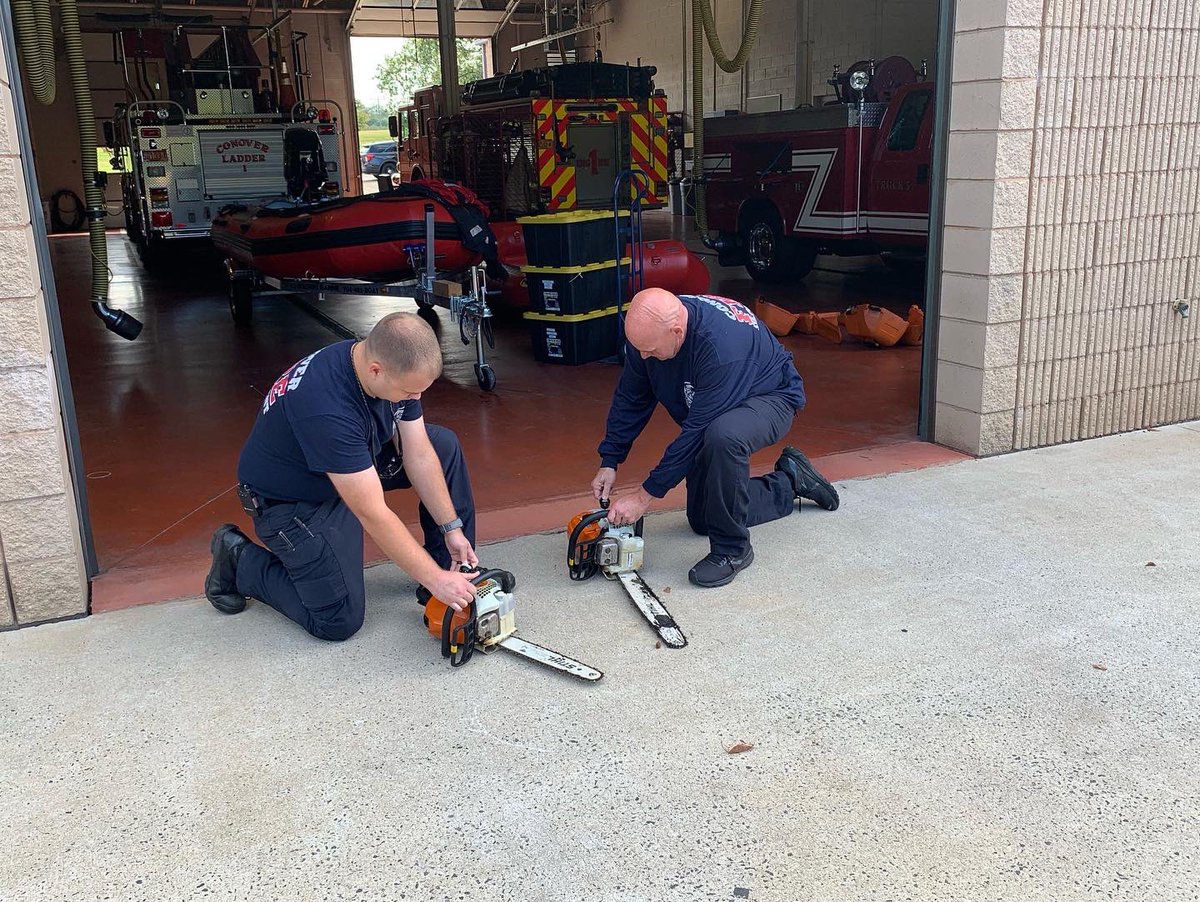 The CFD has spent the last few days preparing our Swift Water Rescue Team’s equipment in anticipation of heavy rainfall from #HurricaneIan. We would like to remind everybody to #TurnAroundDontDrown and to stay alert for rising floodwaters! #ncwx #CatCoWx