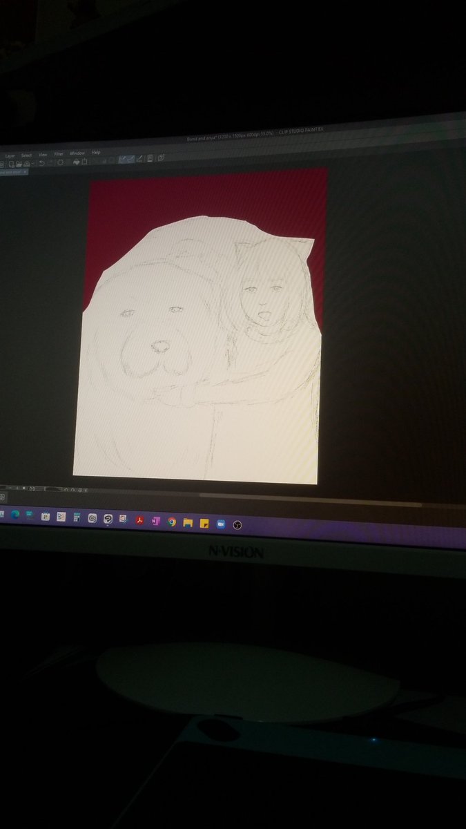 Another WIP... anya and bond💕
I can't wait for the dog (bond) to be seen in the series - - - tomorrow is the continuation of SpyxFam👨‍👩‍👧
#FANART
#SPYxFamily

Looking for more #artmoots !!!
Drop your latest artwork/wip art🤩
