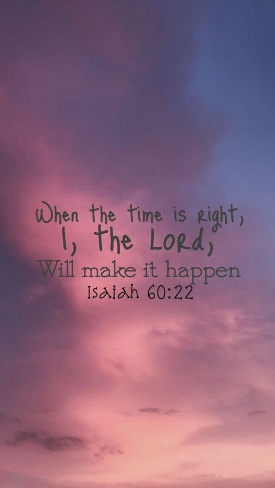 When The Time Is Right I,The Lord Will Make It Happen. Isaiah 60:22.

#bible #NFT #NFTs #FreeMint