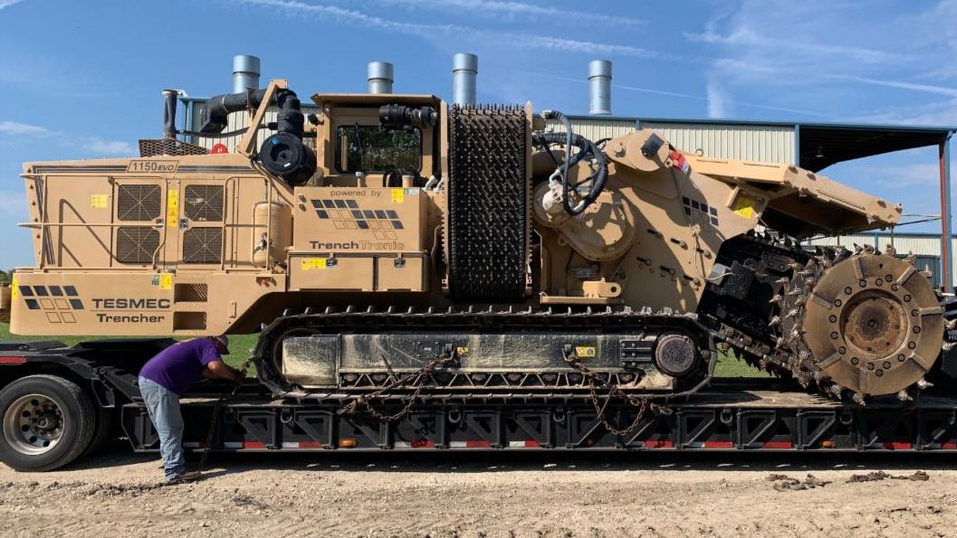 This 1150EVO #RockHawg is rockin' out a job in southeast #Texas!
#TesmecUSA