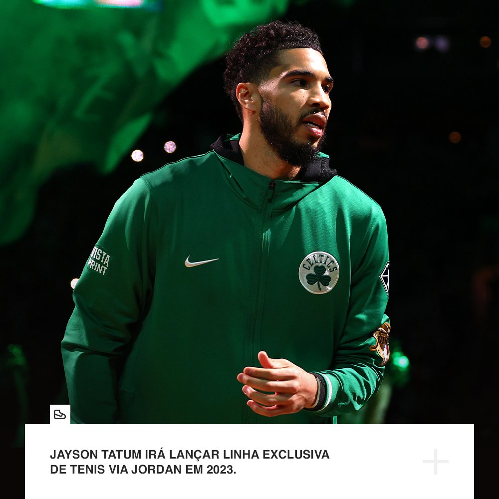 STREETOPIA (@streetopia_sp) on Twitter photo Tudo indica que o ala do <a href="/celtics/">Boston Celtics</a> <a href="/jaytatum0/">Jayson Tatum</a> pode ter uma linha exclusiva de tênis previstos para serem lançados no próximo ano. ‘Jordan Tatum 1’, o modelo ainda que desconhecido já tem um cronograma de lançamentos com estreia no dia 18 de abril.
streetopia.me/m/news/6334b40… Tudo indica que o ala do <a href="/celtics/">Boston Celtics</a> <a href="/jaytatum0/">Jayson Tatum</a> pode ter uma linha exclusiva de tênis previstos para serem lançados no próximo ano. ‘Jordan Tatum 1’, o modelo ainda que desconhecido já tem um cronograma de lançamentos com estreia no dia 18 de abril.
streetopia.me/m/news/6334b40…