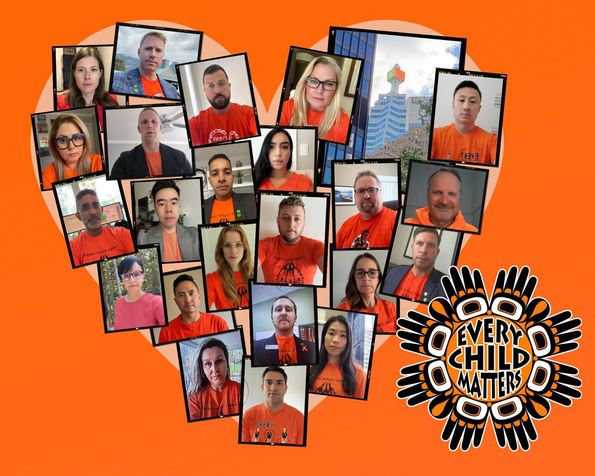 Today is National Day for Truth and Reconciliation – a day to dedicate time to commemorating the tragic history and ongoing legacy of residential schools in Canada. We wear orange to show support and acknowledge the ongoing impact of these institutions. #OrangeShirtDay