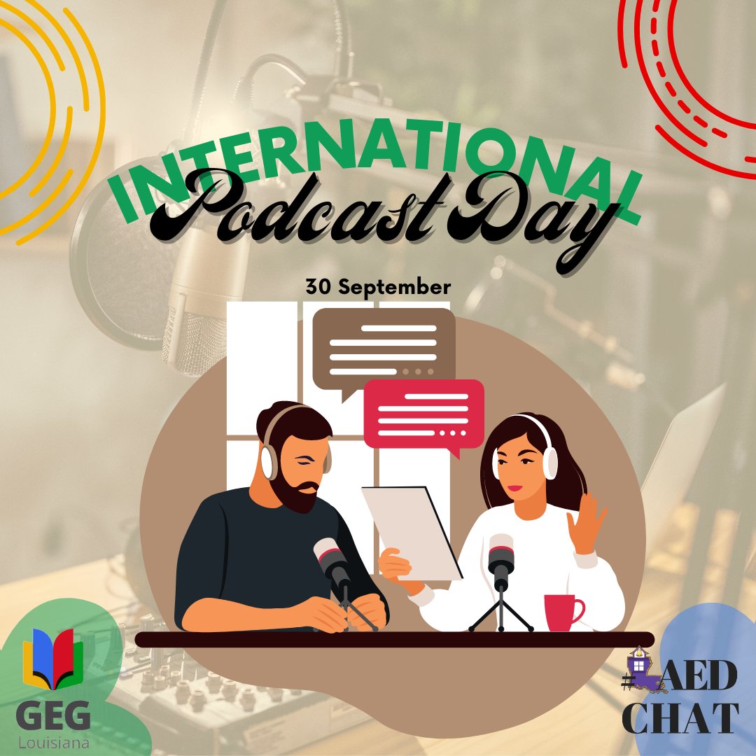 On today's episode, we're talking about #InternationalPodcastDay! It's your time to give a shout-out to your favorite Podcasters! 🎙️