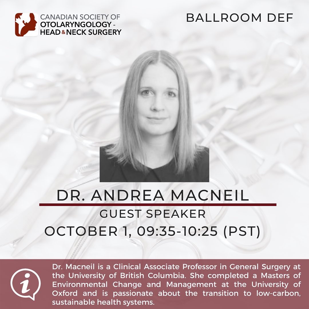 ENT_Canada's tweet photo. Invited Guest Speakers for this year’s meeting include Elder François Paulette and Dr. Andrea Macneil. https://t.co/NFnsRnE9QE