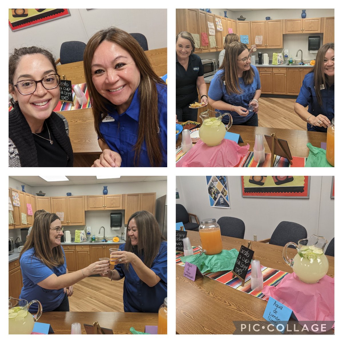 JISD central office is continuing our celebration of Hispanic Heritage Month with aguas frescas! Thank you Maria Cuellar, Paula Contreras, Beatriz Belman! <a href="/Jarrellisd/">Jarrell ISD</a> #HispanicHeritageMonth