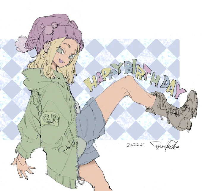約ネバのジリアンの誕生日です!!!!HAPPYBIRTHDAY!!  