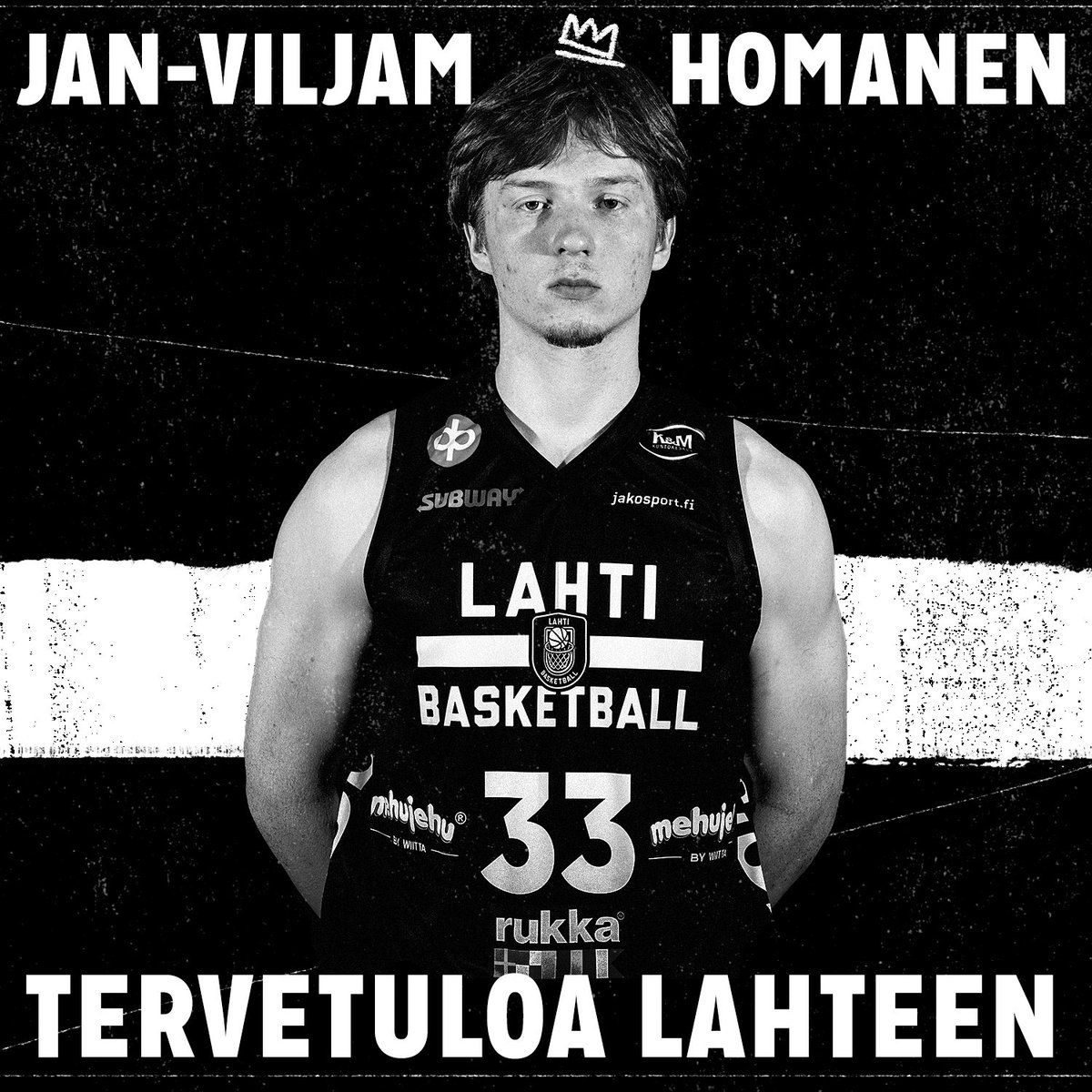 Hyviä otteita harjoitusotteluissa esittänyt Jan-Viljam Homanen ja Lahti Basketball sopimukseen. 

Lue koko uutinen:  

lahtibasketball.fi/index.php/2022…

#lahtibasketball 
#korisliiga