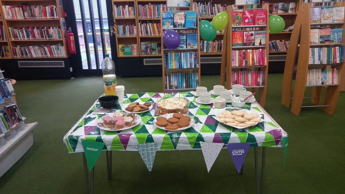gateslibraries's tweet image. There was plenty of cake on offer for #MacmillanCoffeeMorning and plenty of chat too! #BlaydonLibrary #PelawLibrary #BirtleyLibrary