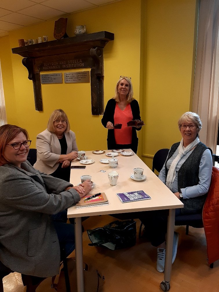 gateslibraries's tweet image. There was plenty of cake on offer for #MacmillanCoffeeMorning and plenty of chat too! #BlaydonLibrary #PelawLibrary #BirtleyLibrary