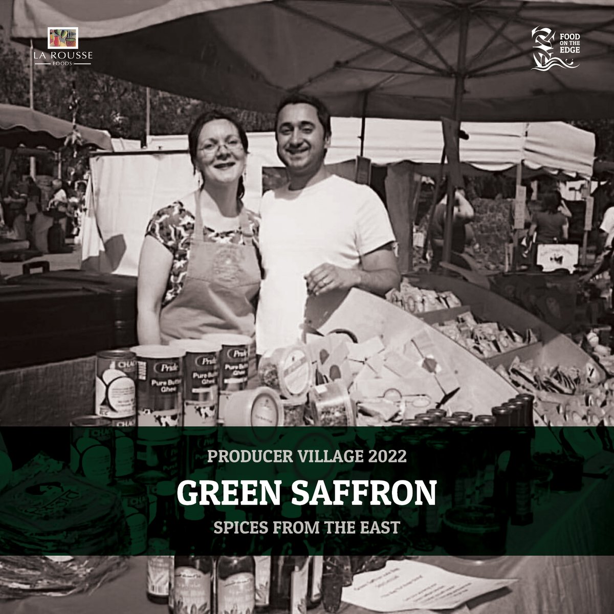 Laroussefoods's tweet photo. Green Saffron - The magic of eastern spices. #ProducerVillage2022 #FOTE2022 #Irelandislocal
@greensaffron
@FoodOnTheEdge https://t.co/0WJXdNL4xZ