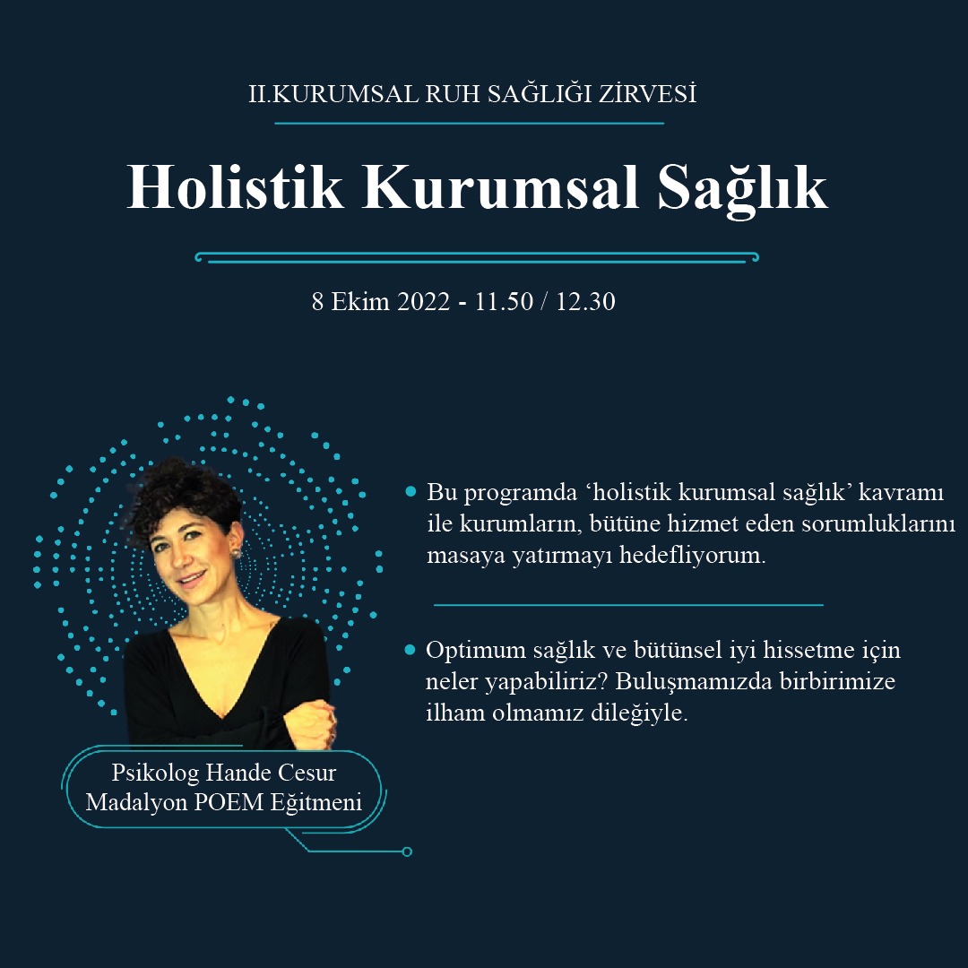 Detaylı bilgi ve kayıt için kurumsalruhsagligizirvesi.com 'u ziyaret edebilirsiniz