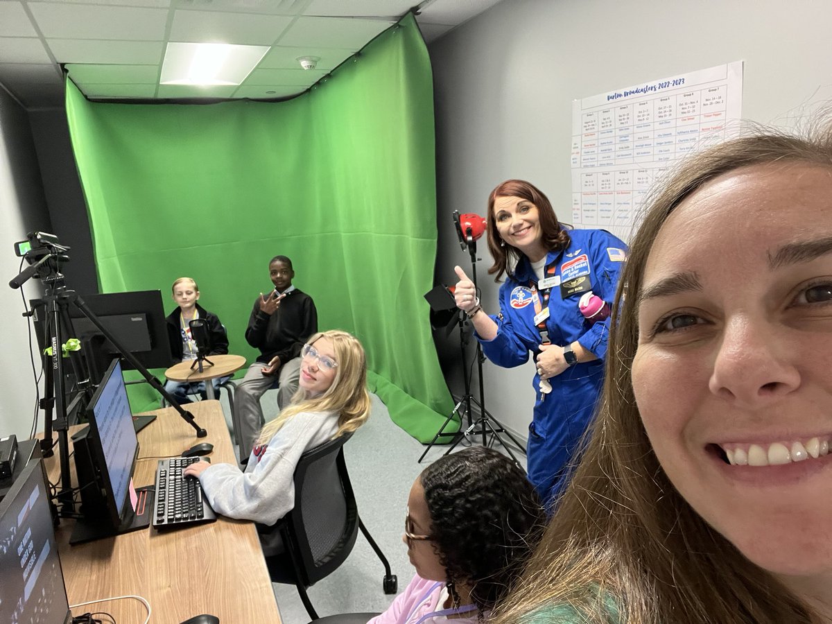 Wrapping up a great week of broadcasting! 🤩 <a href="/BartonAcademy/">Barton Academy for Advanced World Studies</a> <a href="/ndbolton/">Nicole Bolton</a>