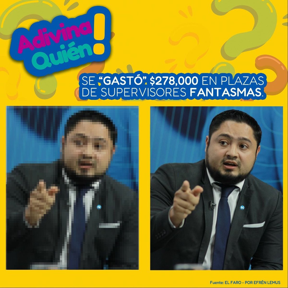 N_Reciclados's tweet photo. #AdivinaQuién creó 10 $$$plazas fantasmas$$$ en complicidad con su madre… https://t.co/KhPCKW45ws
