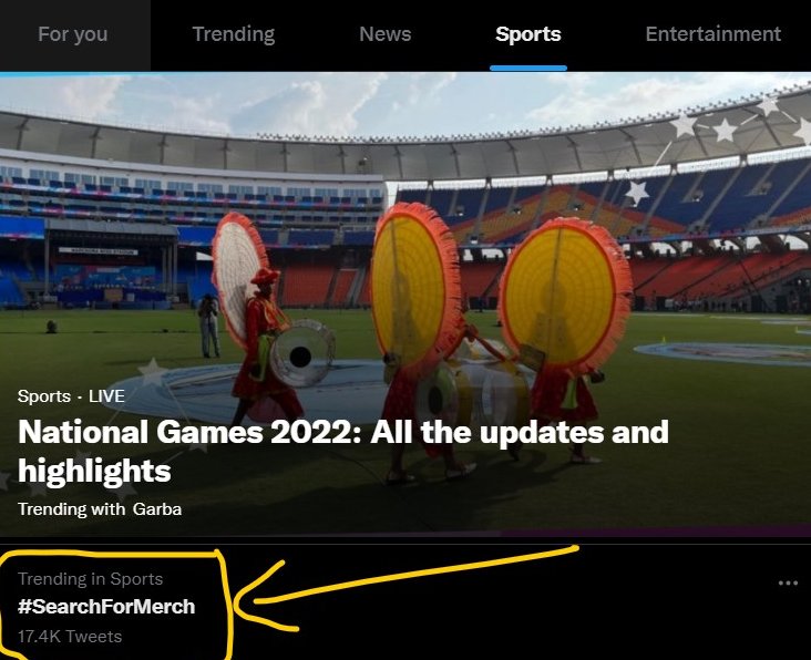 realrohanverma's tweet photo. #SearchforMerch is TRENDING 🇮🇳 in INDIA WITH MORE THEN 17K TWEETS in JUST 35 Minutes 💪 
@wweshop @wwe @tripleh @StephMcMahon @wweindia @VeerMahaan @NeonMan_01 @neuzboy https://t.co/dDYDRpOhlD