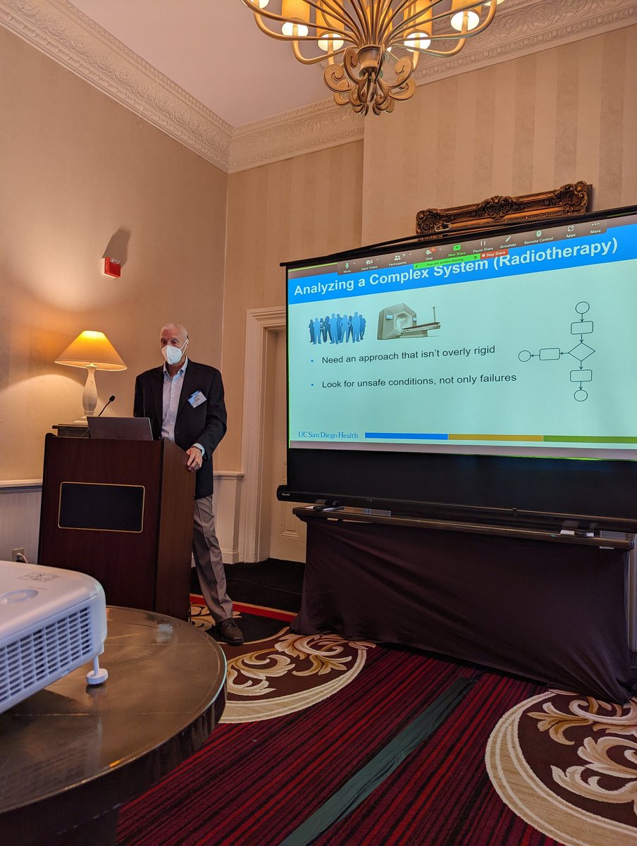 lisag_dmp's tweet photo. Wonderful presentation from @ToddPawlicki AAPM President-Elect Designate to start our @trueMACAAPM annual meeting! Thank you Dr. Pawlicki! Excited for all the awesome #medphys talks today and tomorrow! https://t.co/v8FLoeb0jV