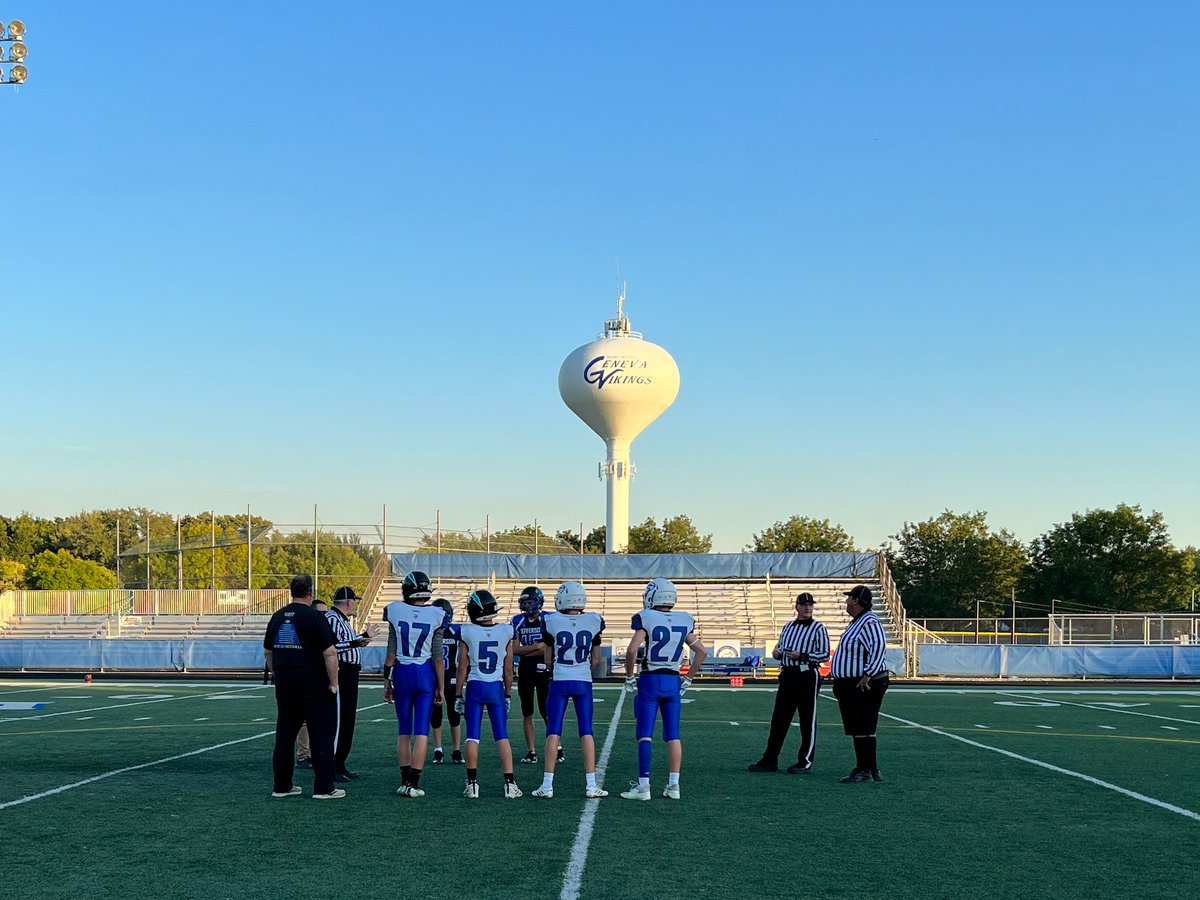 Geneva Middle School Football (@gmsfbvikings) on Twitter photo It was great for the varsity to play on their future home field last night! Big thank you to @GenevaViking and <a href="/GHS_ILathletics/">Geneva HS Athletics</a> for hosting us! It was great for the varsity to play on their future home field last night! Big thank you to @GenevaViking and <a href="/GHS_ILathletics/">Geneva HS Athletics</a> for hosting us!