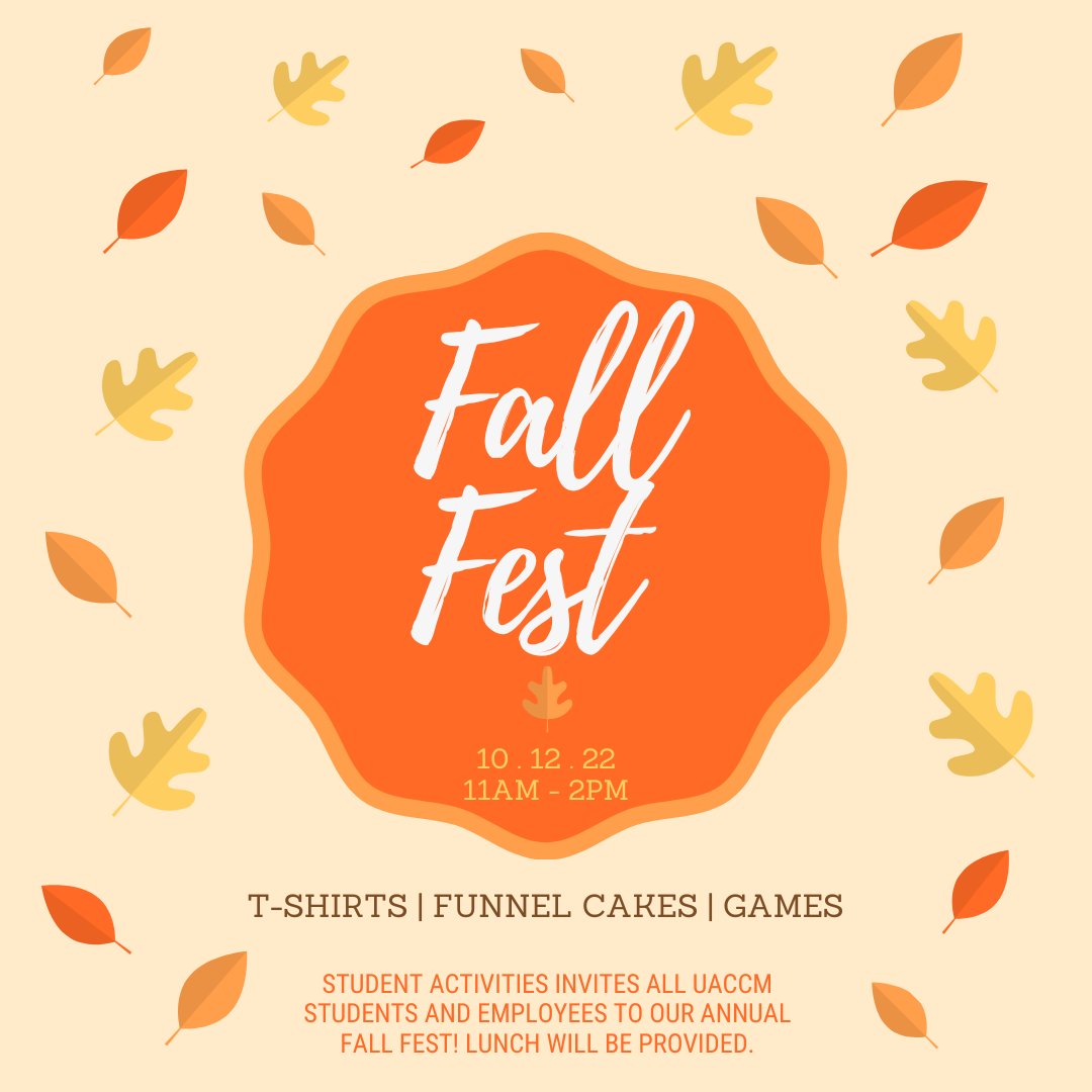 The countdown is ON!! Fall Fest is in ONE WEEK! T-shirts, funnel cakes, games, and more surprises! You WON'T want to miss this! October 12, 2022. 🎃