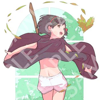 海外の方からの依頼で描いていたイラスト納品前のご請求時に逃げられましたのでせめてここで供給を… 