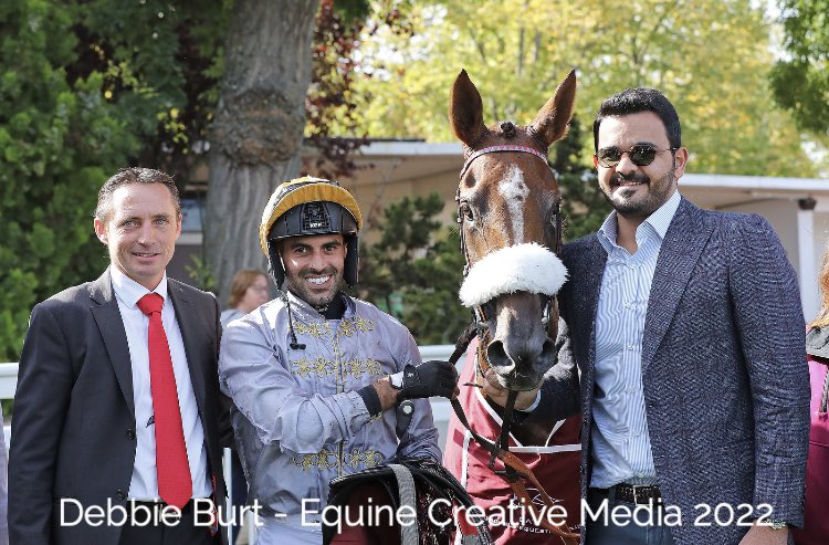 deborahburt1's tweet photo. NOUR AL MAURY ๐ณ๐ฑ(Azadi) @tfourcy @AlShaqabRacing #winners @Q_REC ๐#pouliches #group1pa ๐ฅ&๐ฅ bred by Rene Koch #harasdumaury @afac_contact @FRBC_Official @ArabianRH https://t.co/E6kmkLAMlj