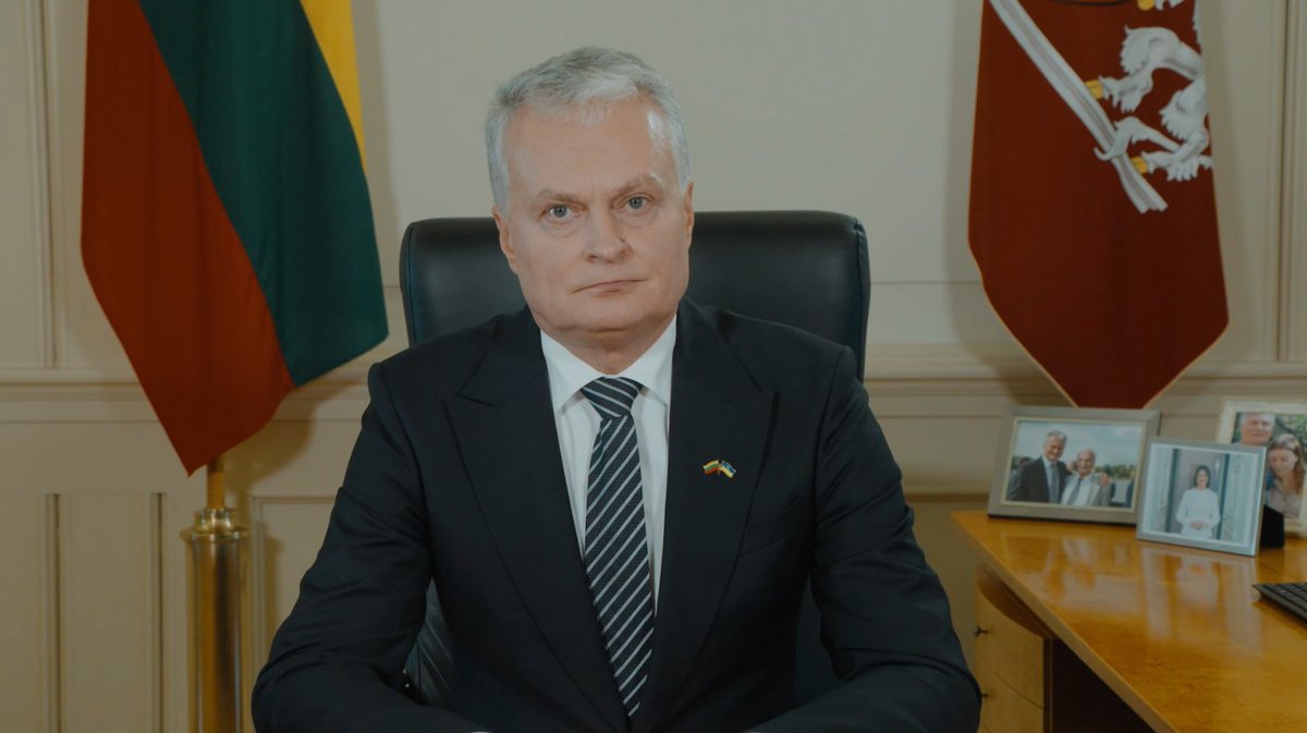GitanasNauseda's tweet image. Lithuania will never, under any circumstances, recognize the illegal annexation of the occupied Ukrainian territories. 

We know that Ukraine's fight for freedom is a just fight, and we will help Ukraine in everything we can! 

lrp.lt/en/media-cente…