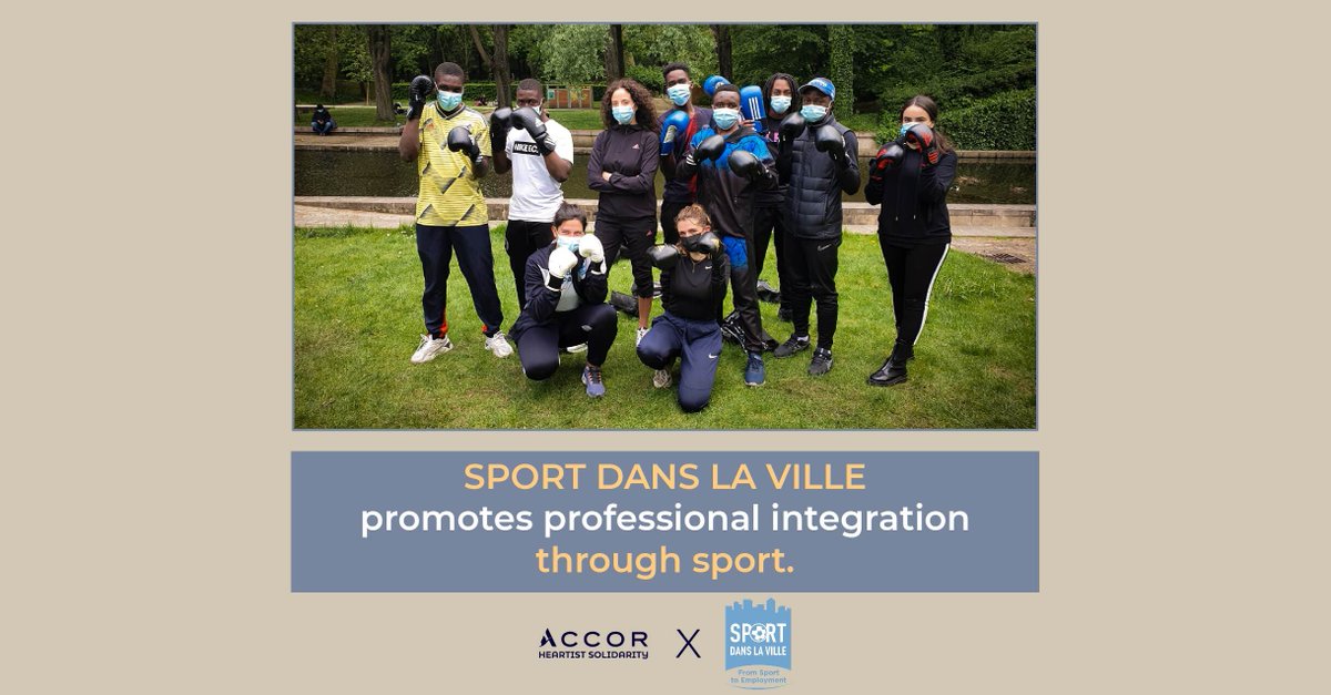 AccorSolidarity's tweet photo. .@SDLV_Officiel promotes professional integration through sport. All of its programs promote the social and professional integration of 6,500 young people registered with the association.

We are proud to have been supporting the association for 15 years! https://t.co/SsHSwqY2CX