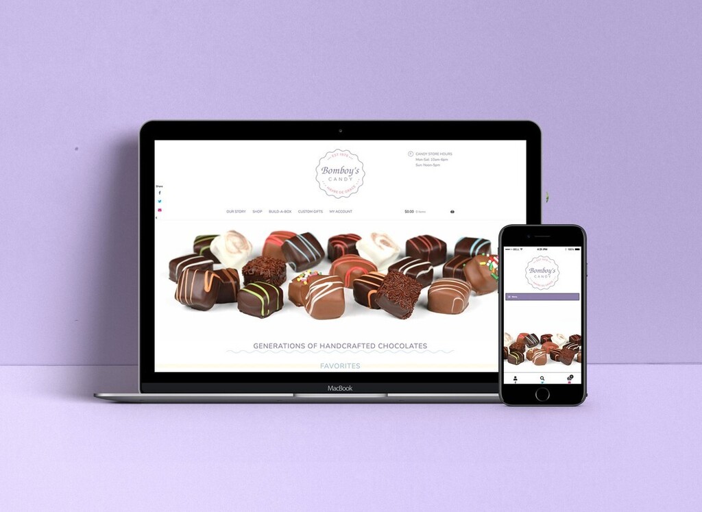 MainStTweet's tweet photo. I WANT CANDY! #indulge in a little #treat for yourself, no #tricks! 

Happy Feature Friday! Check out the amazing website we vamped up for our friends at Bomboy's. After speaking with the family, we designed a simple, clean website to help deliver #choco… https://t.co/Aniuzh3QyY https://t.co/3mDNXHi8A0