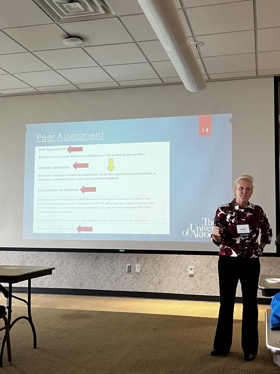 Dr Melanie McCoskey sharing many great tips and strategies for teaching teamwork effectively. #UANEXTCON