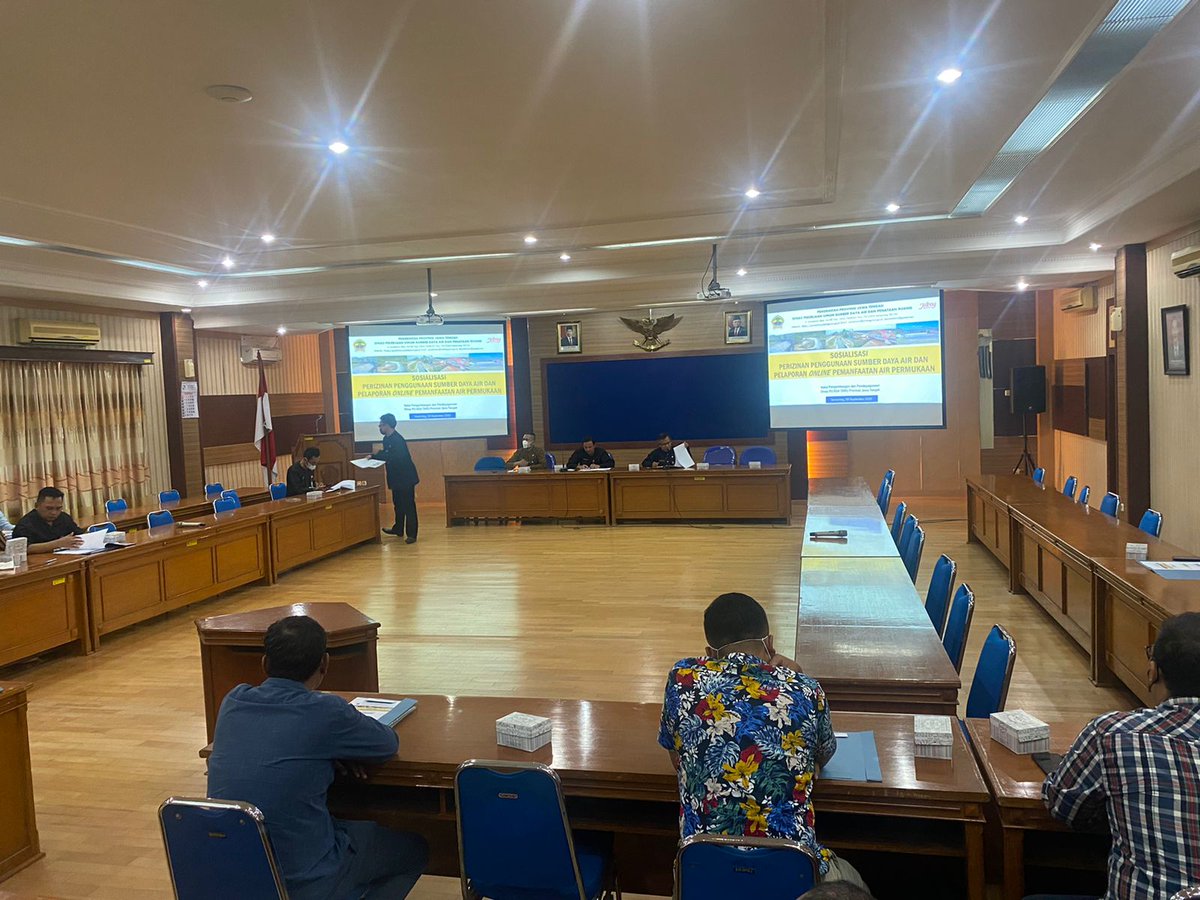 dpusdatarujtg's tweet photo. Sosialisasi Perijinan Penggunaan Sumber Daya Air dan Pelaporan Online Pemanfaatan Air Permukaan.
(28/09) @ndra1983

Pengembangan dan penambahan fitur pada Aplikasi SIPPPP SADAR.

#JatengGayeng
@bpsdmdjtg 
@DPMPTSPJateng 
@kominfo_jtg https://t.co/W341qUPVo0