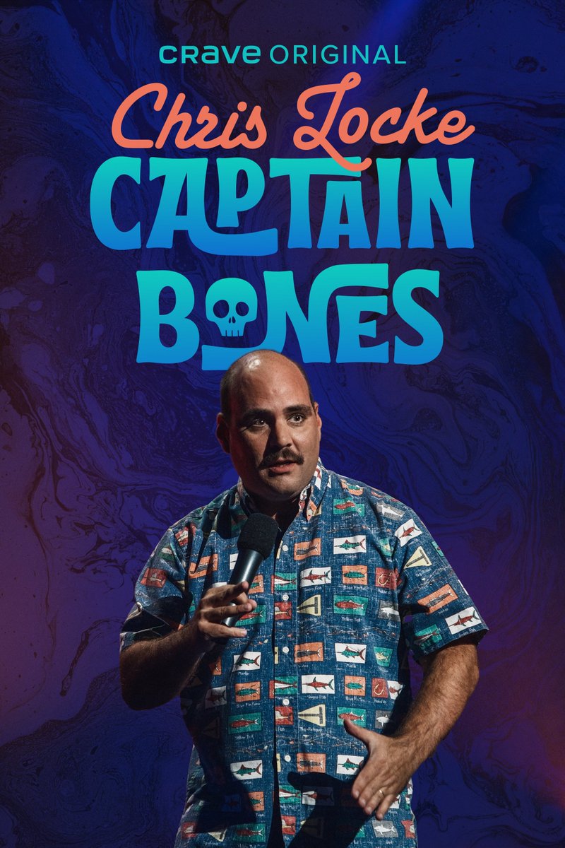 TODAY IS THE DAY! You can stream @chrislockeworld's new comedy special, Captain Bones, on <a href="/CraveCanada/">Crave</a> right now!